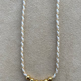 Choix de cordon: BLANC BEIGE OR