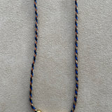 Choix de cordon: BLEU MARINE MARRON OR
