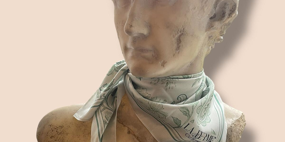 Foulard N°14 - Cachemire Green