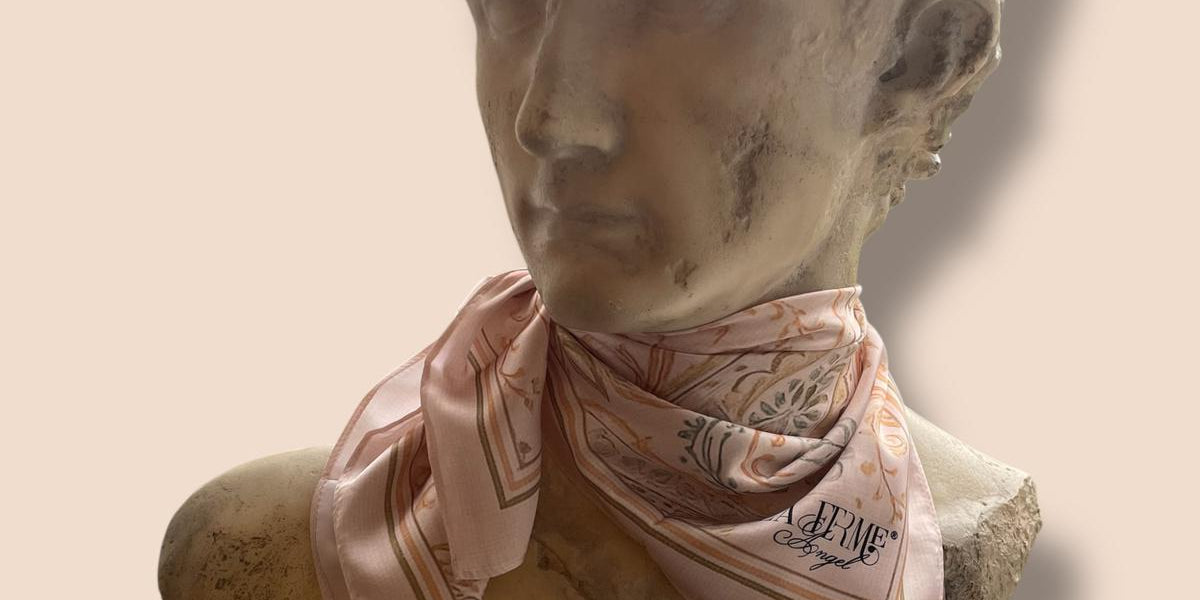 Foulard N°13 - Cachemire Gold