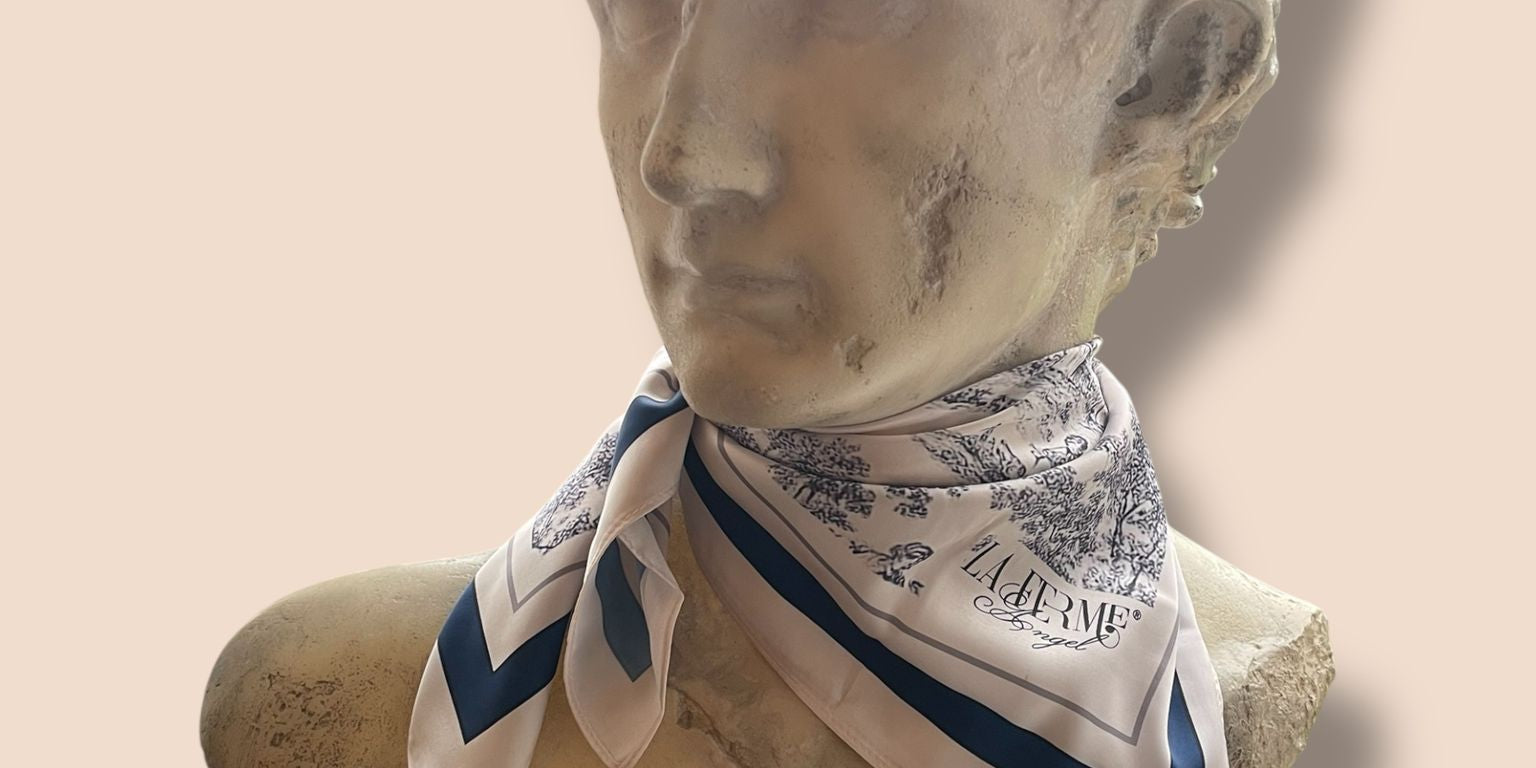 Foulard N°7 - Toile de Jouy