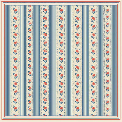 Foulard N°1 - Roseraie
