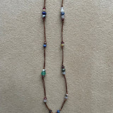 Bracelet Numen - Lapis Azulis - Citrine - Apatite - Pierre de Lune - Améthyste - Aigues Marine - Sodalite Bleu