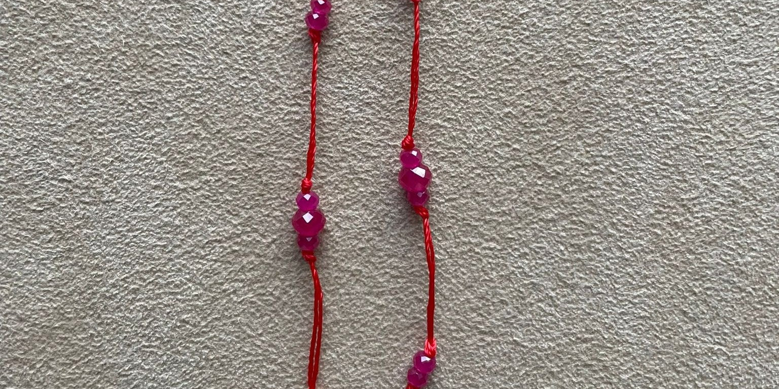 Bracelet Numen - Spiruline Rouge