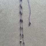 Collier Amulette Lapis Sanctus - Pierre Améthyste