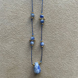 Collier Amulette Lapis Sanctus - Pierre Lapis Lazuli