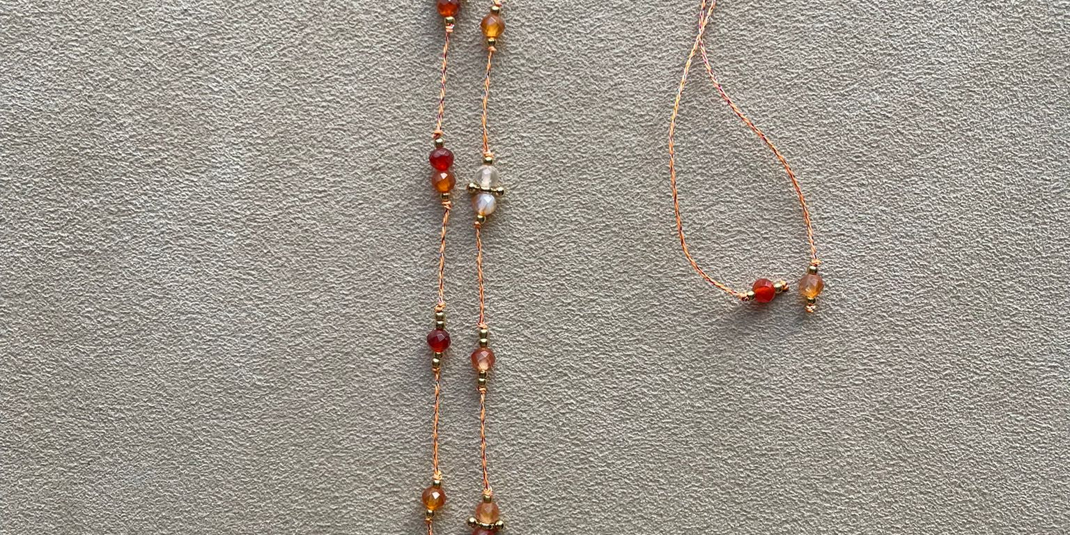 Collier Amulette Lapis Sanctus - Pierre Cornaline