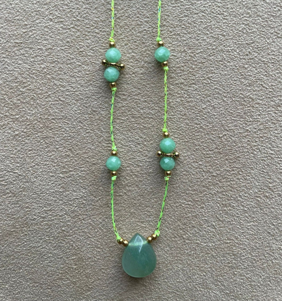 Collier Amulette Lapis Sanctus - Pierre Aventurine