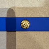Le Collier Bijou Biothane® - Bleu Électrique 25mm