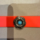 Le Collier Bijou Biothane® - Orange Fluo 25mm