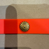 Le Collier Bijou Biothane® - Orange Fluo 25mm