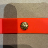 Le Collier Bijou Biothane® - Orange Fluo 25mm