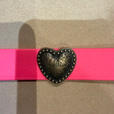 Le Collier Bijou Biothane® - Rose Fluo 25mm