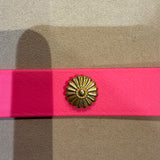 Le Collier Bijou Biothane® - Rose Fluo 25mm