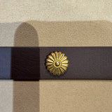 Le Collier Bijou Biothane® - Marron 25mm
