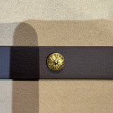 Le Collier Bijou Biothane® - Marron 25mm