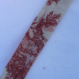 ANGEL SLEEVE TOILE DE JOUY ROUGE