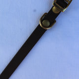 Le Collier Bijou Biothane® - Marron 15mm