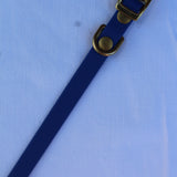 Le Collier Bijou Biothane® - Bleu Électrique 15mm