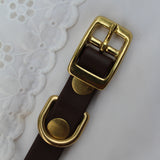 COLLIER BIOTHANE® - MARRON 15mm