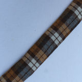 ANGEL SLEEVE TARTAN MARRON