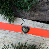 Concho à visser - Coeur Antique