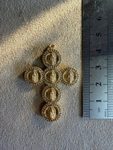 Médaille 3 - Croix Vierge Miraculeuse XXL