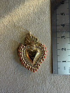 Médaille 11 - Ex Voto Zirconium Rouge