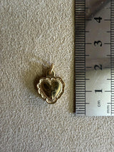Médaille 16 - Mini Coeur Croix