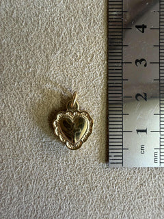 Médaille 16 - Mini Coeur Croix