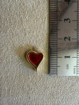 Médaille 33 - Mini Coeur Rouge