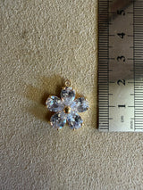 Médaille 45 - Fleur Transparente
