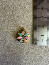 Médaille 50 - Fleurs Multicolors
