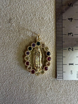Médaille 53 - Guadaloupe Rosace Multicolors
