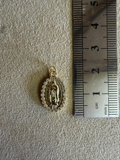 Médaille 56 - Mini Guadaloupe Ovale Zirconium