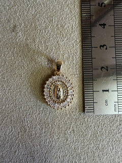 Médaille 60 - Mini Guadeloupe Zirconium