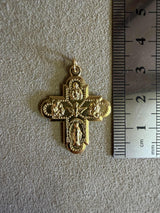 Médaille 96 - Croix des 4 Saints