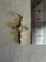 Médaille 93 - Croix Relique Transparent