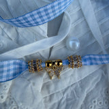 Le Collier - BB Vichy Bleu Ciel