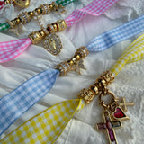 Le Collier - BB Vichy Jaune Pastel
