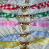 Le Collier - BB Vichy Jaune Pastel