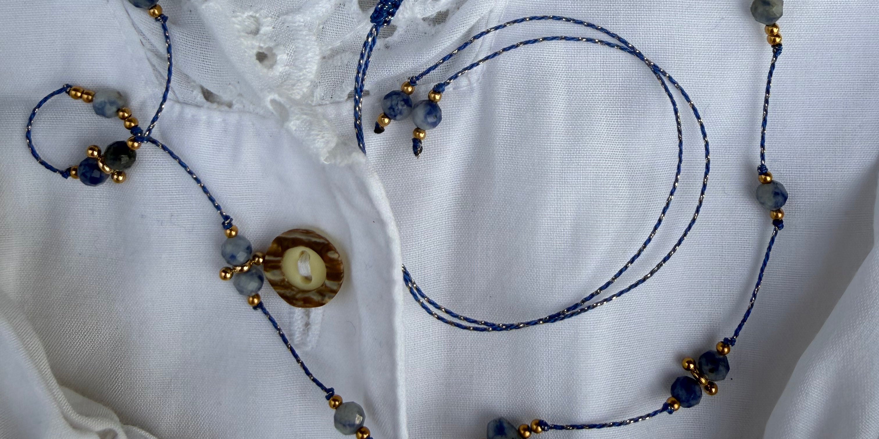 Collier Amulette Lapis Sanctus - Pierre Lapis Lazuli