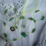 Collier Amulette Lapis Sanctus - Pierre Aventurine