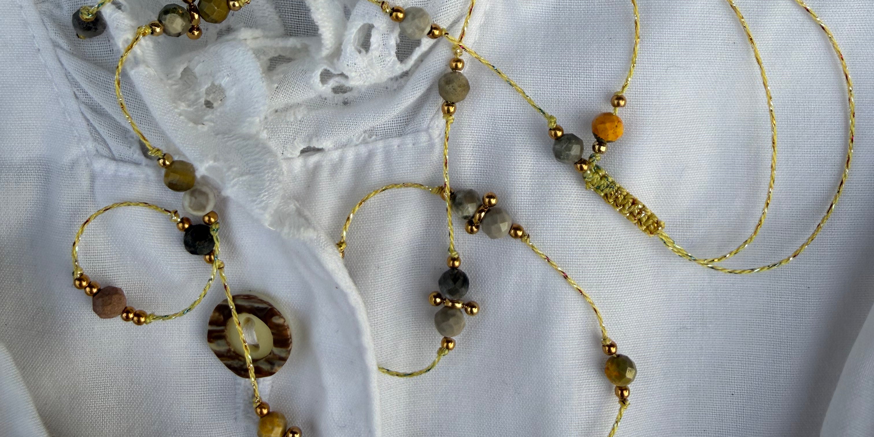 Collier Amulette Lapis Sanctus - Pierre Magnésite
