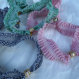 Le Bracelet - BB Vichy Vert Froncé