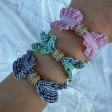 Le Bracelet - BB Vichy Noir Froncé