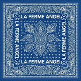 Foulard N°24 - Paisley Blue Jean