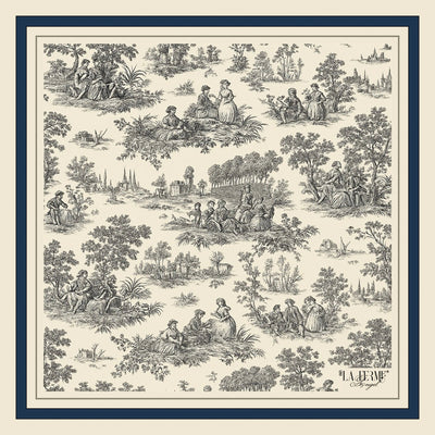 Foulard N°7 - Toile de Jouy