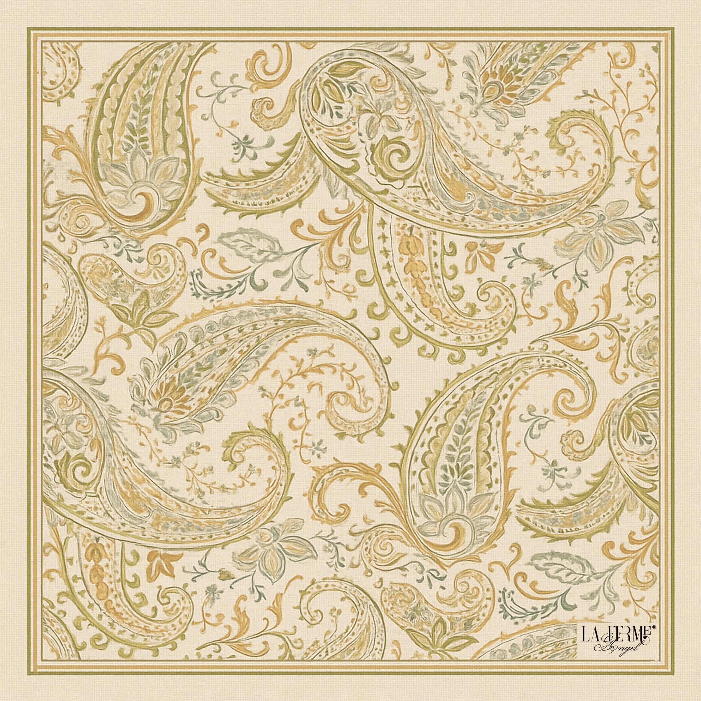 FOULARD OPTION | source:gid://shopify/Product/14795146199371 | Foulard N°13 - Cachemire Gold