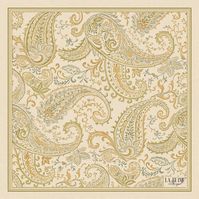 Foulard N°13 - Cachemire Gold